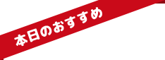 本日のおすすめ